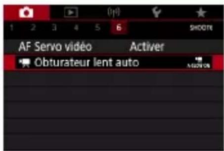 CANON PowerShot G7X Mark III - Utilisation de l'obturateur lent auto - 2