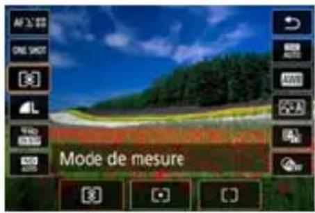 CANON PowerShot G7X Mark III - Modification de la méthode de mesure - 1