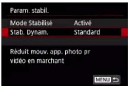 CANON PowerShot G7X Mark III - Correction d'un bougé important de l'appareil photo - 2