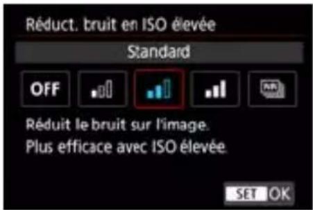 CANON PowerShot G7X Mark III - Réduction du bruit dans la prise de vue avec sensibilité ISO élevée - 2