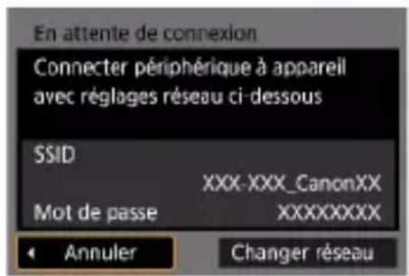 CANON PowerShot G7X Mark III - Connexion à une imprimante via Wi-Fi - 3