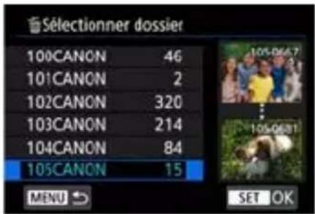 CANON PowerShot G7X Mark III - Sélectionner une plage - 1