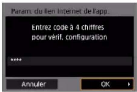 CANON PowerShot G7X Mark III - Enregistrement de CANON iIMAGE GATEWAY - 4