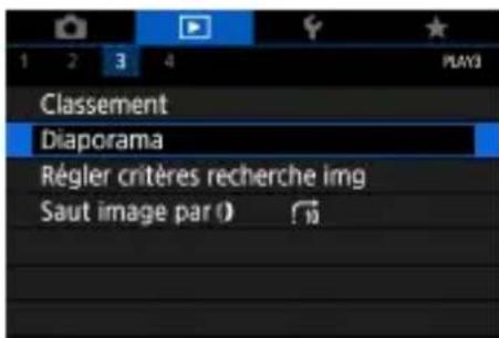CANON PowerShot G5 X Mark II - Affichage des diaporamas - 1