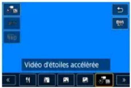 CANON PowerShot G5 X Mark II - Enregistrement de videos du déplacement des toiles (Mode Video d'etoiles accélérée) - 1