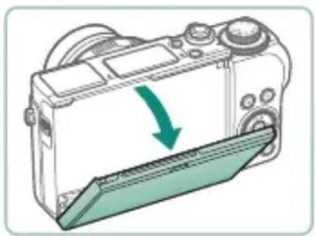 CANON PowerShot G5 X Mark II - Inclinaison de l'écran vers le bas - 1