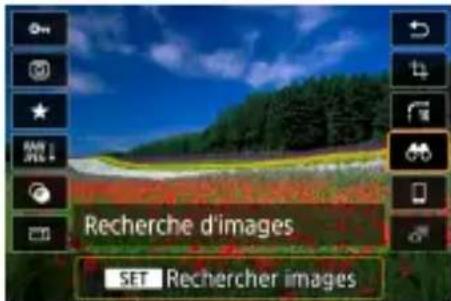 CANON PowerShot G5 X Mark II - Trouver des images correspondant aux critères spécifiés - 1