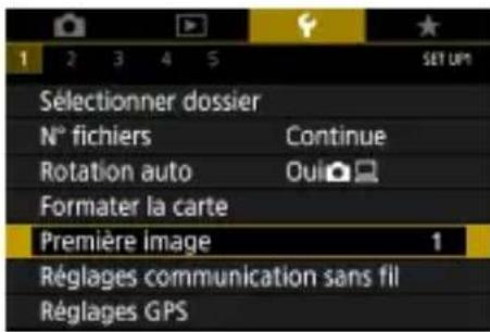 CANON PowerShot G5 X Mark II - Réglage de l'affichage de l'écran de démarrage - 1