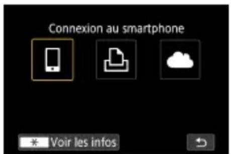 CANON PowerShot G5 X Mark II - Connexion à un smartphone via Wi-Fi au一定程度 de la touche Wi-Fi - 2