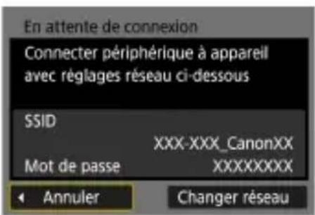 CANON PowerShot G5 X Mark II - Connexion à une imprimante via Wi-Fi - 3