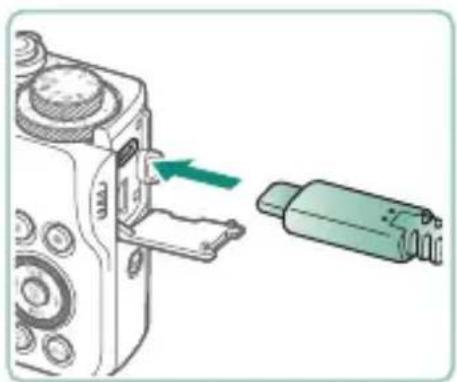 CANON PowerShot G5 X Mark II - Utilisation d'un adaptateur secteur USB pour charger/alimenter l'appareil photo - 1