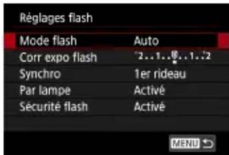 CANON PowerShot G5 X Mark II - Réglage de la puissance du flash - 3