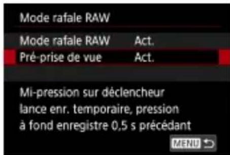 CANON PowerShot G5 X Mark II - Prise de vue en mode de rafale RAW - 2