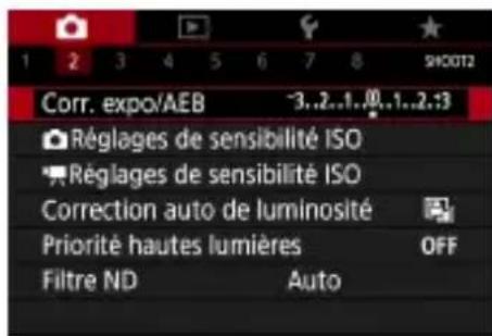 CANON PowerShot G5 X Mark II - Bracketing d'exposition automatique (Prise de vue AEB) - 3