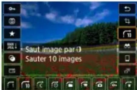 CANON PowerShot G5 X Mark II - Utilisation de la bague de réglage pour couver des images - 1