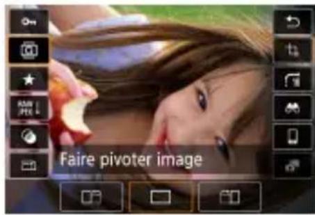 CANON PowerShot G5 X Mark II - Rotation des images - 2