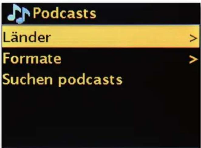 Telestar DABMAN i500 BT - Podcasts - 1