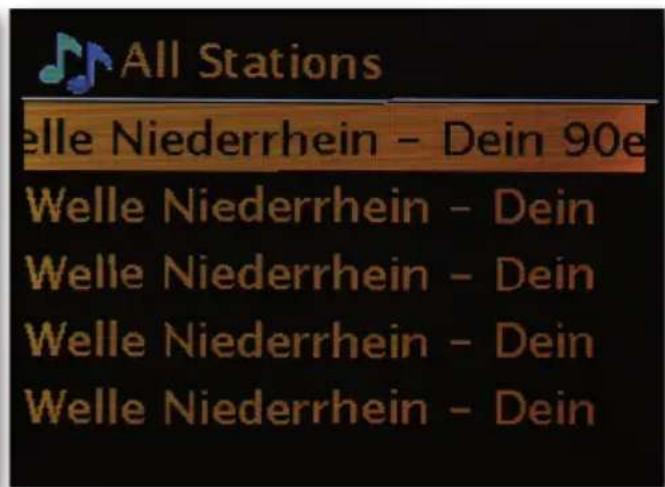 Telestar DABMAN i500 BT - Stations - 2