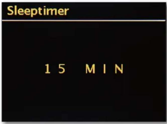 Telestar DABMAN i500 BT - Sleeptimer/sluimerstand - 1