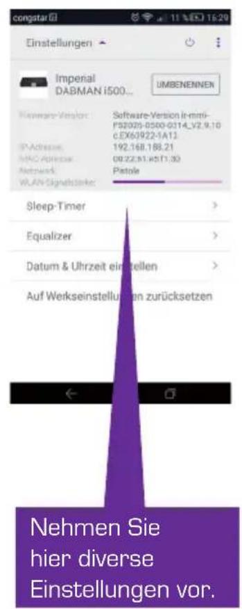 Telestar DABMAN i500 BT - Bedienung über APP UNDOK - 2