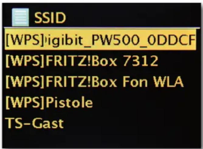 Telestar DABMAN i500 BT - Setting up the wireless connection on the radio - 1