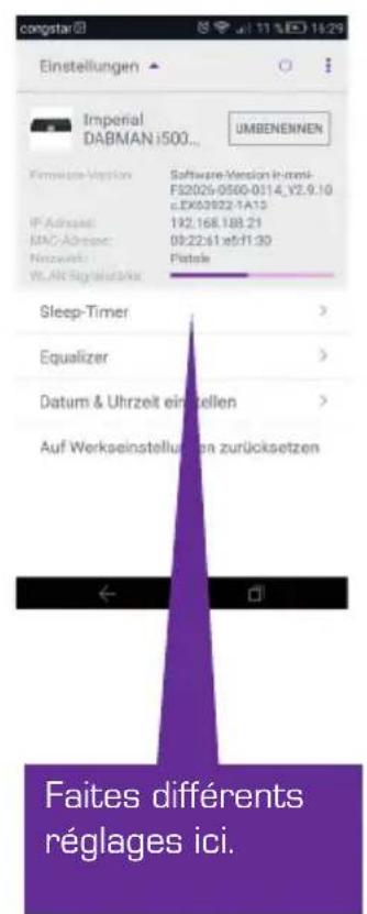 Telestar DABMAN i500 BT - Commande via APP UNDOK - 3
