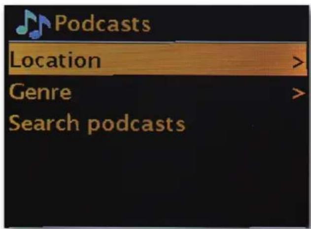 Telestar DABMAN i500 BT - Podcasts - 1