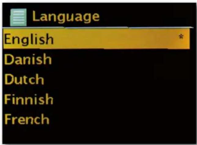 Telestar DABMAN i500 BT - Langue - 2