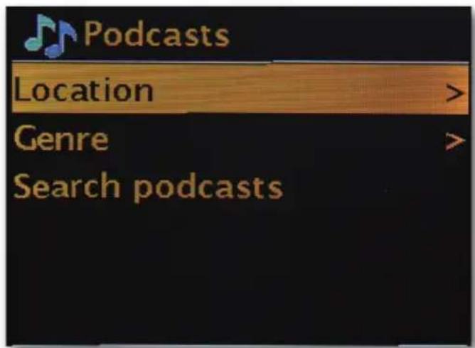 Telestar DABMAN i500 BT - Podcasts - 2