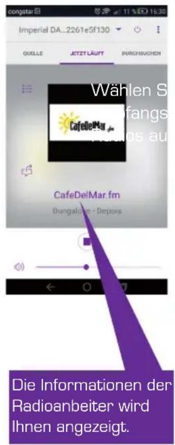 Telestar DABMAN i500 BT - Bedienung über APP UNDOK - 3