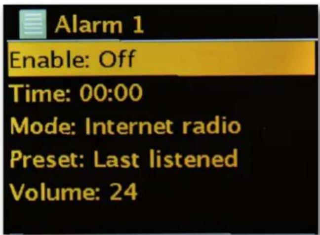 Telestar DABMAN i500 BT - ALARME - 1