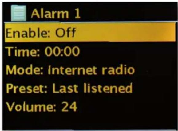 Telestar DABMAN i500 BT - ALARM - 1