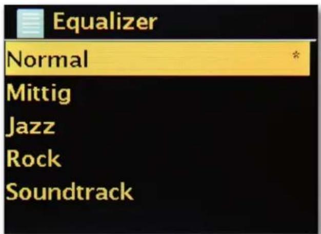 Telestar DABMAN i500 BT - Equalizzatore - 1