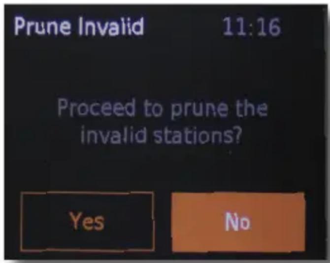 Telestar DABMAN d10 - Deleting stations - 1
