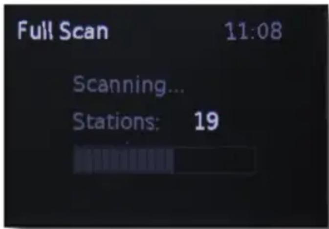 Telestar DABMAN d10 - DAB scan - 2