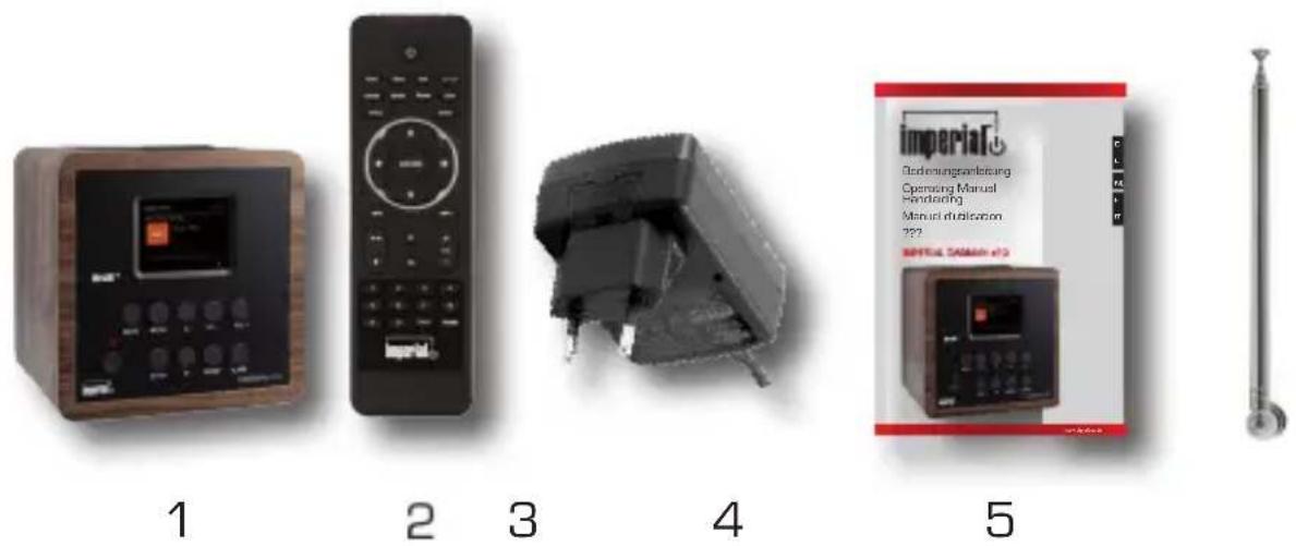 Telestar DABMAN d10 - Volume de livraison - 1