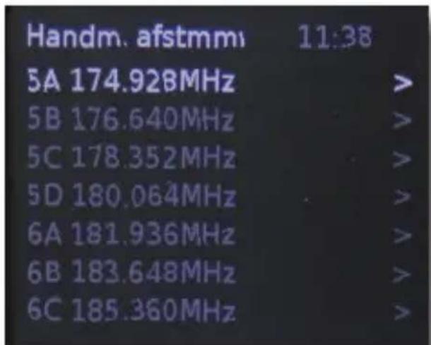 Telestar DABMAN d10 - Handmatig zoeken - 1