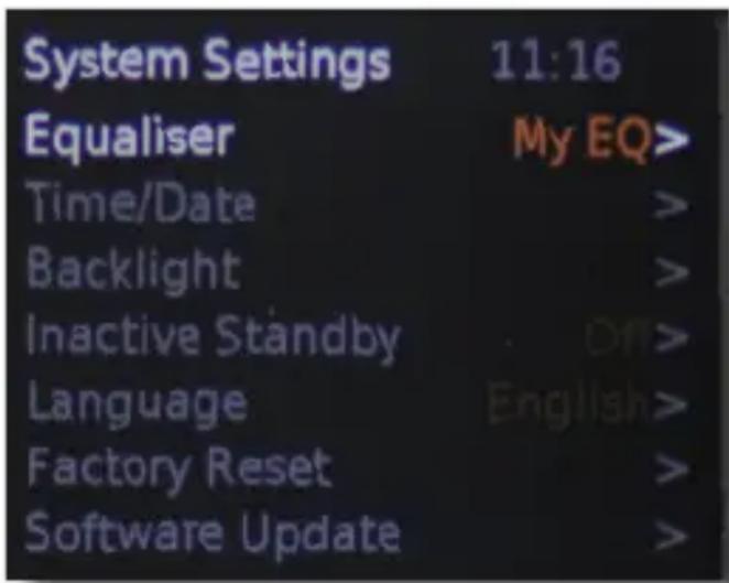 Telestar DABMAN d10 - System settings - 1