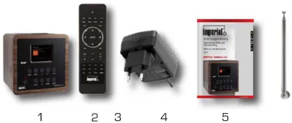 Telestar DABMAN d10 - Lieferumfang - 1