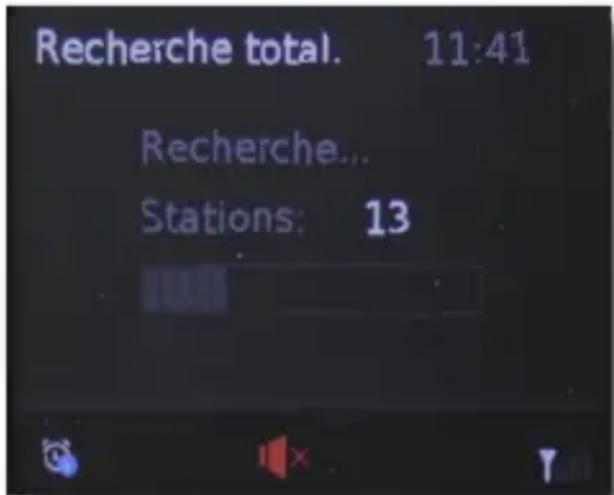 Telestar DABMAN d10 - Recherche DAB - 1