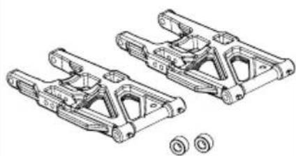 Carson Virus Race 4.1 - ERSATZTEILE • SPARE PARTS - 2