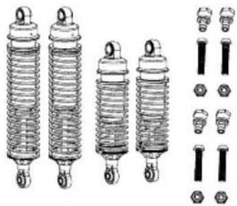 Carson Virus Race 4.1 - LENKGESTÄNGE • STEERING LINKAGE - 4