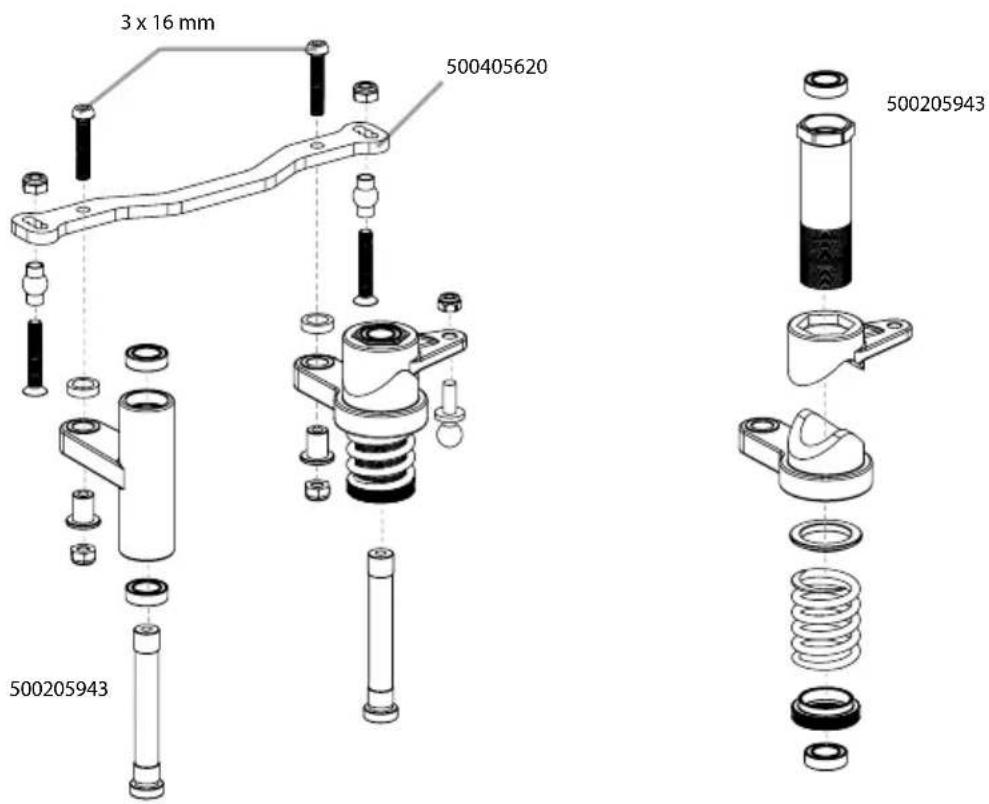 Carson Virus Race 4.1 - MONTAGE LENKUNG • ASSEMBLING STEERING - 1