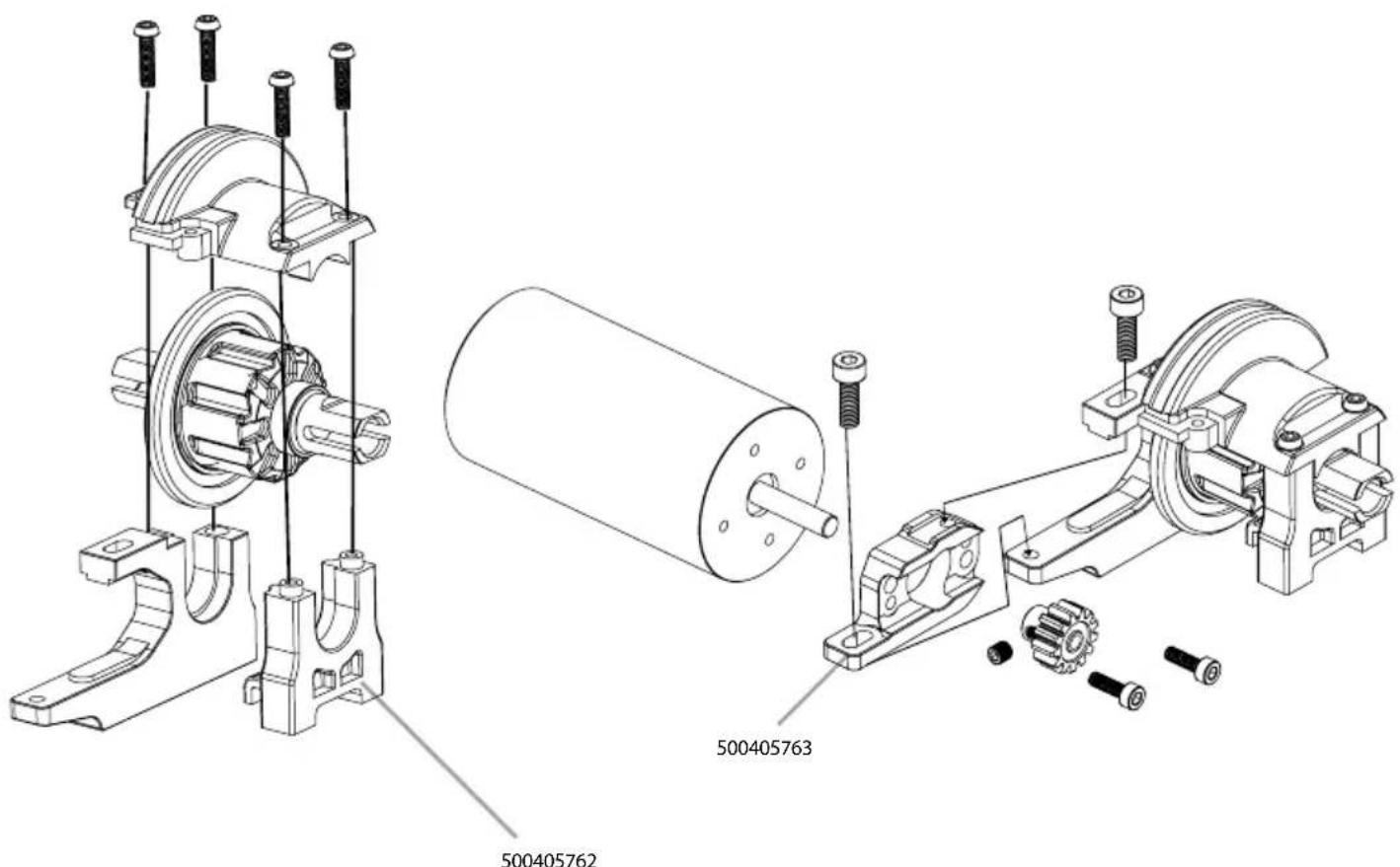 Carson Virus Race 4.1 - MONTAGE MOTOR • ASSEMBLING ENGINE - 1