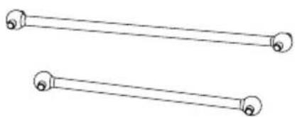 Carson Virus Race 4.1 - LENKGESTÄNGE • STEERING LINKAGE - 13