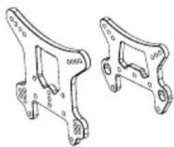 Carson Virus Race 4.1 - ERSATZTEILE • SPARE PARTS - 1