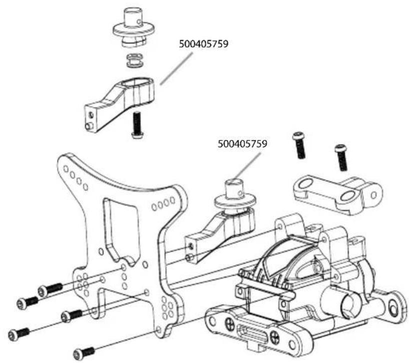 Carson Virus Race 4.1 - MONTAGE HINTERACHSE • ASSEMBLING REAR UNIT - 1