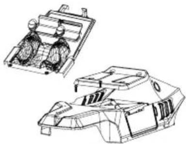 Carson Virus Race 4.1 - LENKGESTÄNGE • STEERING LINKAGE - 12