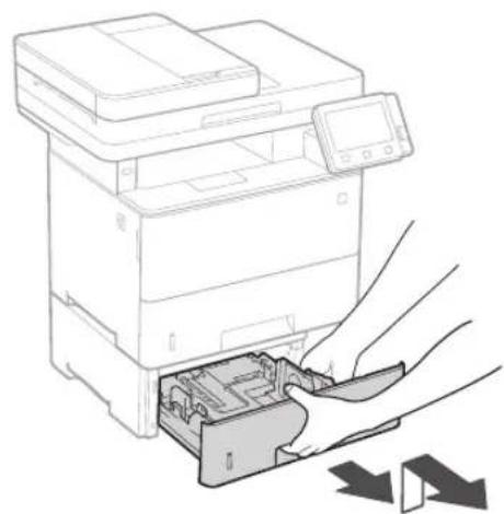 CANON imageCLASS D1620 - Install the paper feeder (optional). - 4