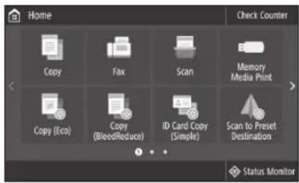CANON imageCLASS D1620 - Before starting the configuration - 1